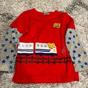 Almost new. Mikihouse shirt size 110cm